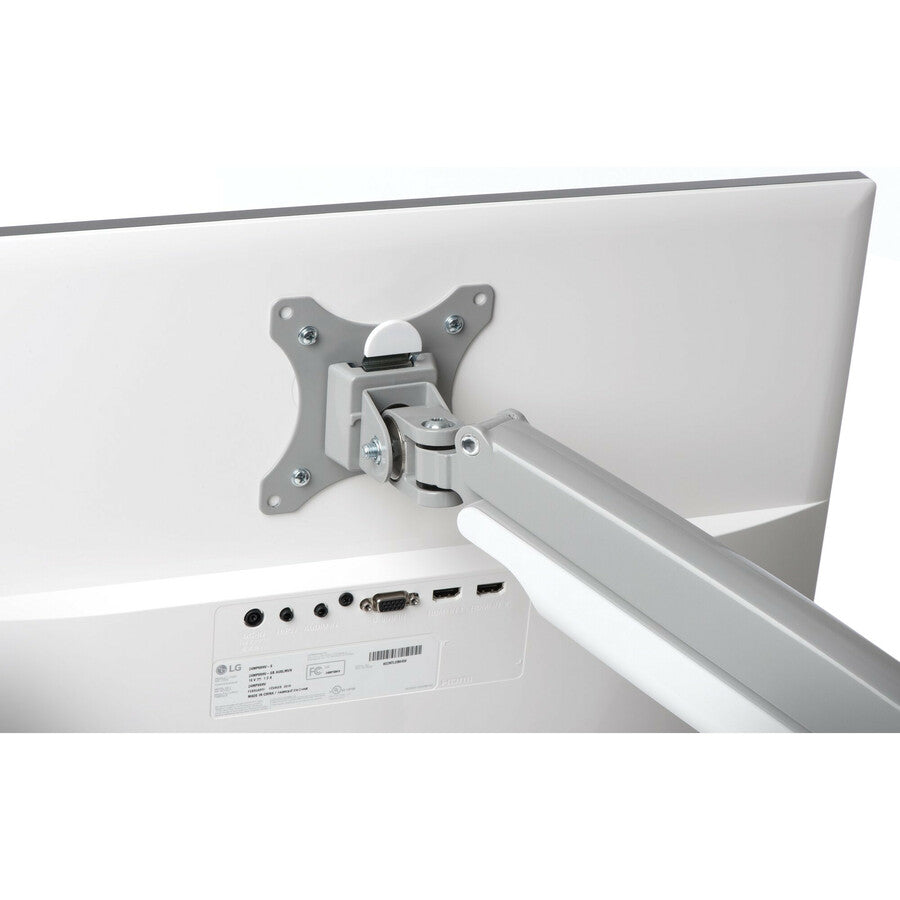 Kensington SmartFit Mounting Arm for Monitor - Silver Gray