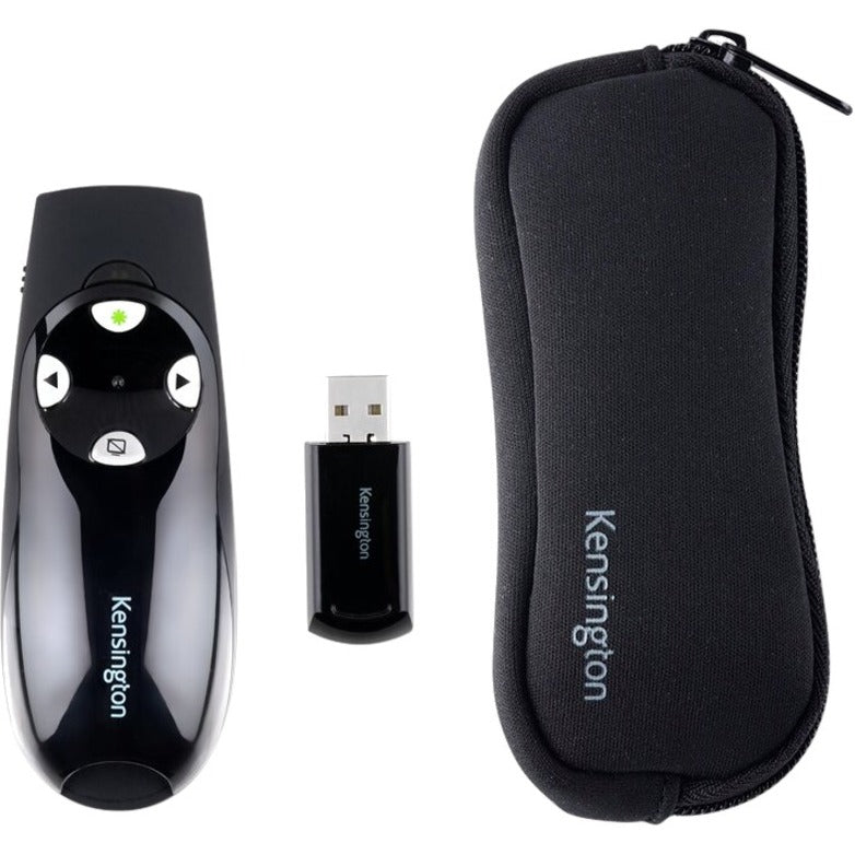 Kensington Presenter Expert Wireless with Green Laser - Black