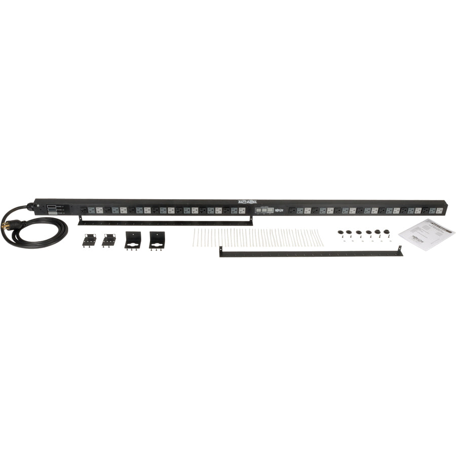 Tripp Lite PDU 3-Phase Metered 120V 5.7 kW 42 5-15/20R L21-20P 0URM