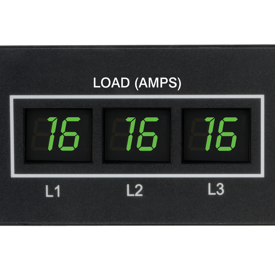 Tripp Lite PDU 3-Phase Metered 120V 5.7 kW 42 5-15/20R L21-20P 0URM