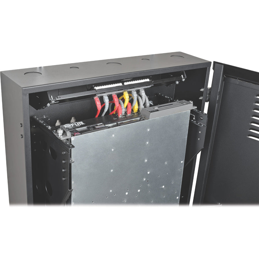 Tripp Lite 6U Wall Mount Low Profile Secure Rack Enclosure Cabinet Vertical