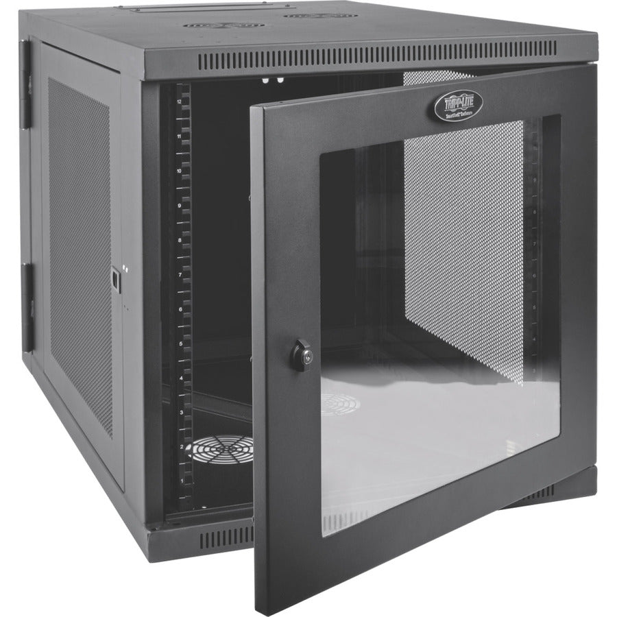 Tripp Lite 12U Wall Mount Rack Enclosure Hinged 33" Depth w Acrylic Window