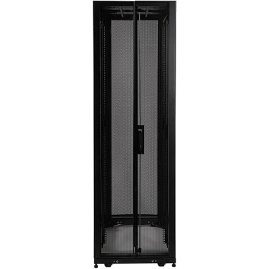 Tripp Lite 42U Rack Enclosure Server Cabinet Doors & Sides 2400lb Capacity