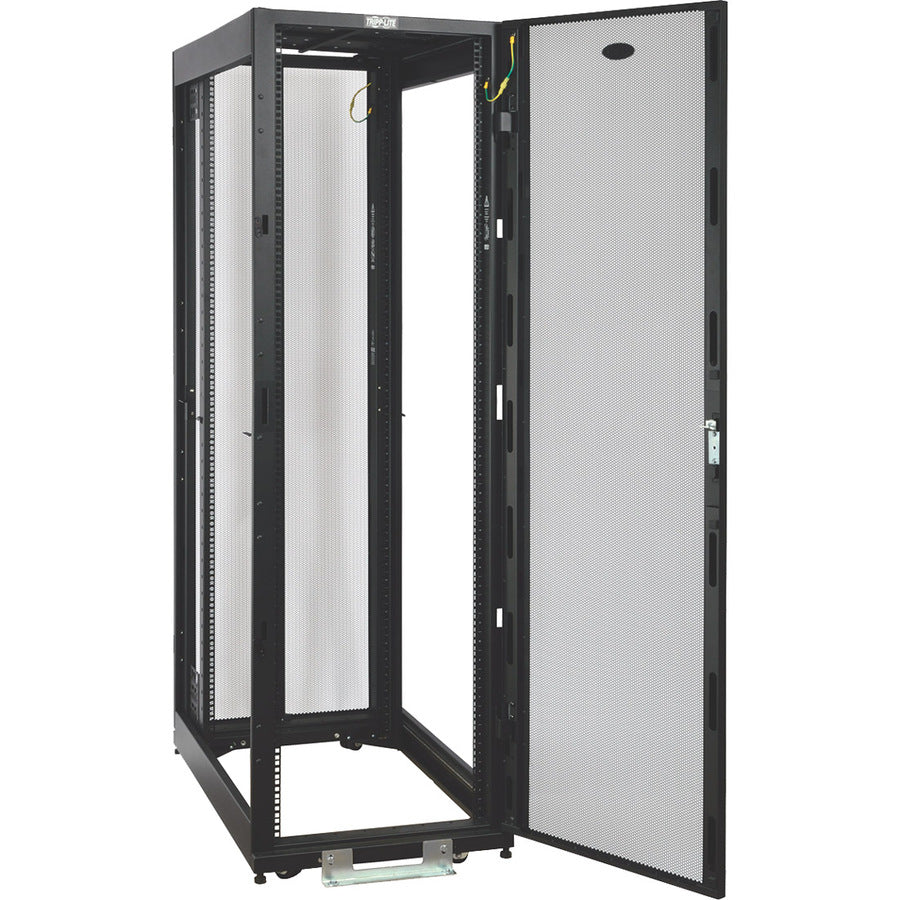 Tripp Lite 42U Rack Enclosure Server Cabinet Doors & Sides 2400lb Capacity