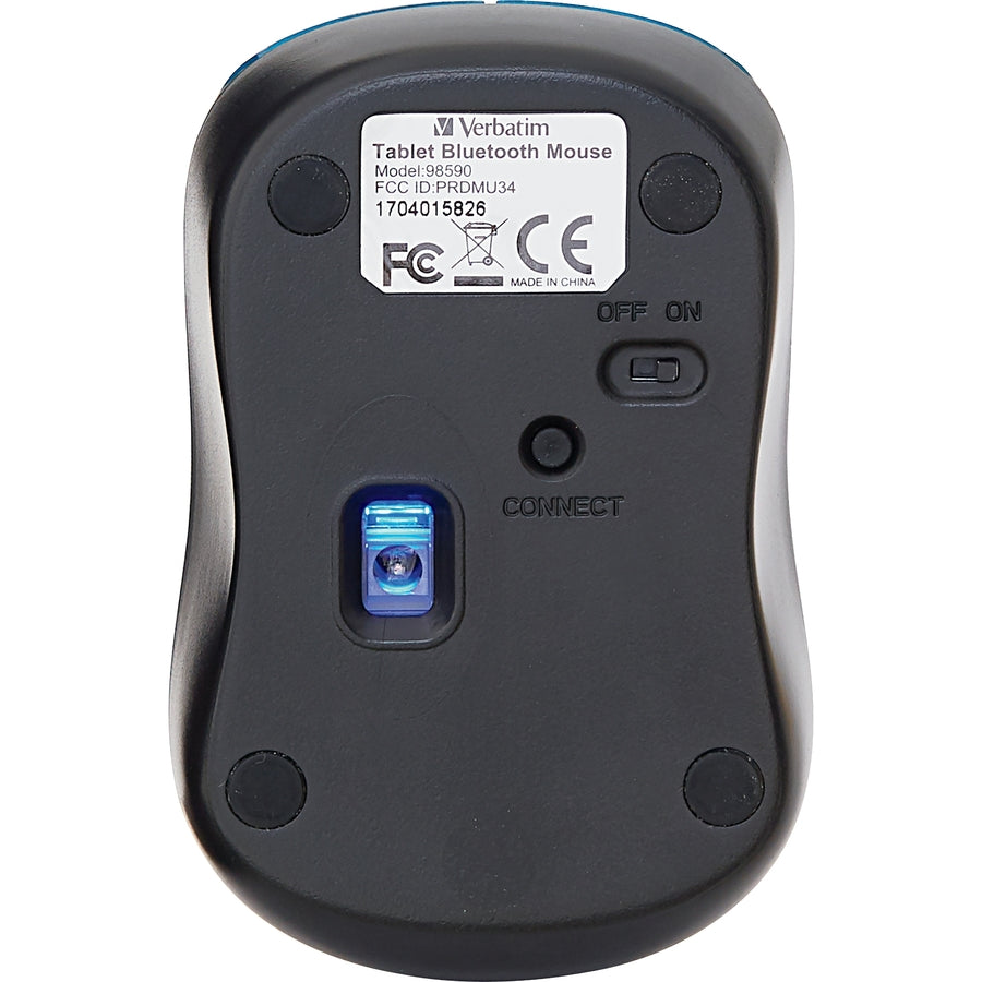Bluetooth® Wireless Tablet Multi-Trac Blue LED Mouse - Dark Teal