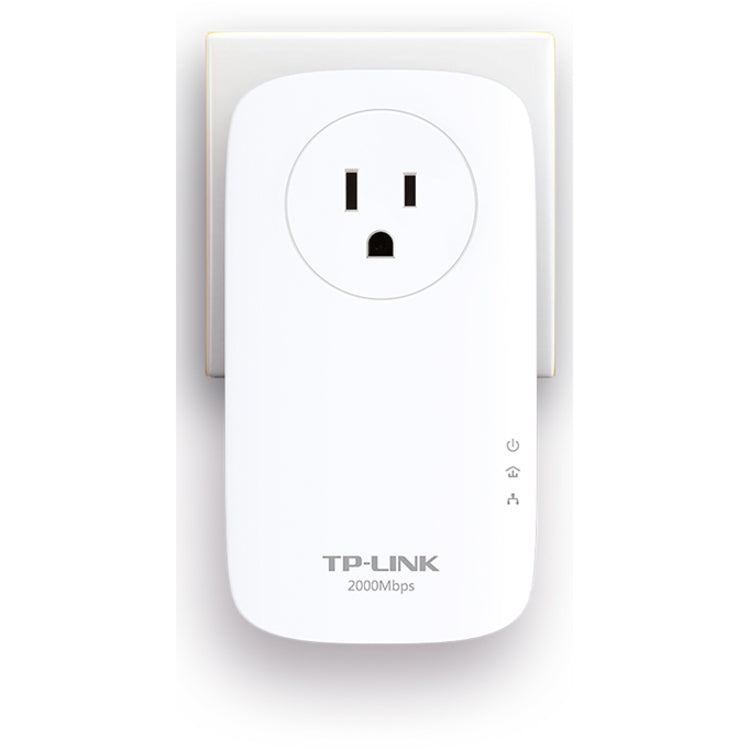 TP-Link AV2000 2-Port Gigabit Passthrough Powerline Starter Kit