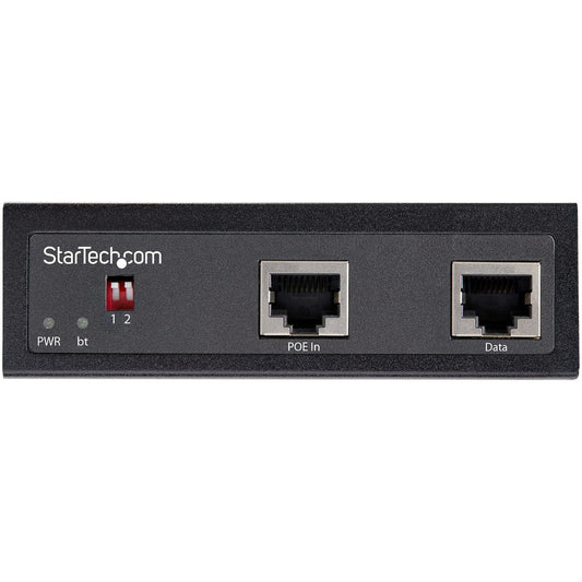 StarTech.com Industrial Gigabit PoE Splitter - 90W Power over Ethernet PoE++ Splitter - 12-48V DC Splitter 802.3bt Ultra PoE -40C to +75C