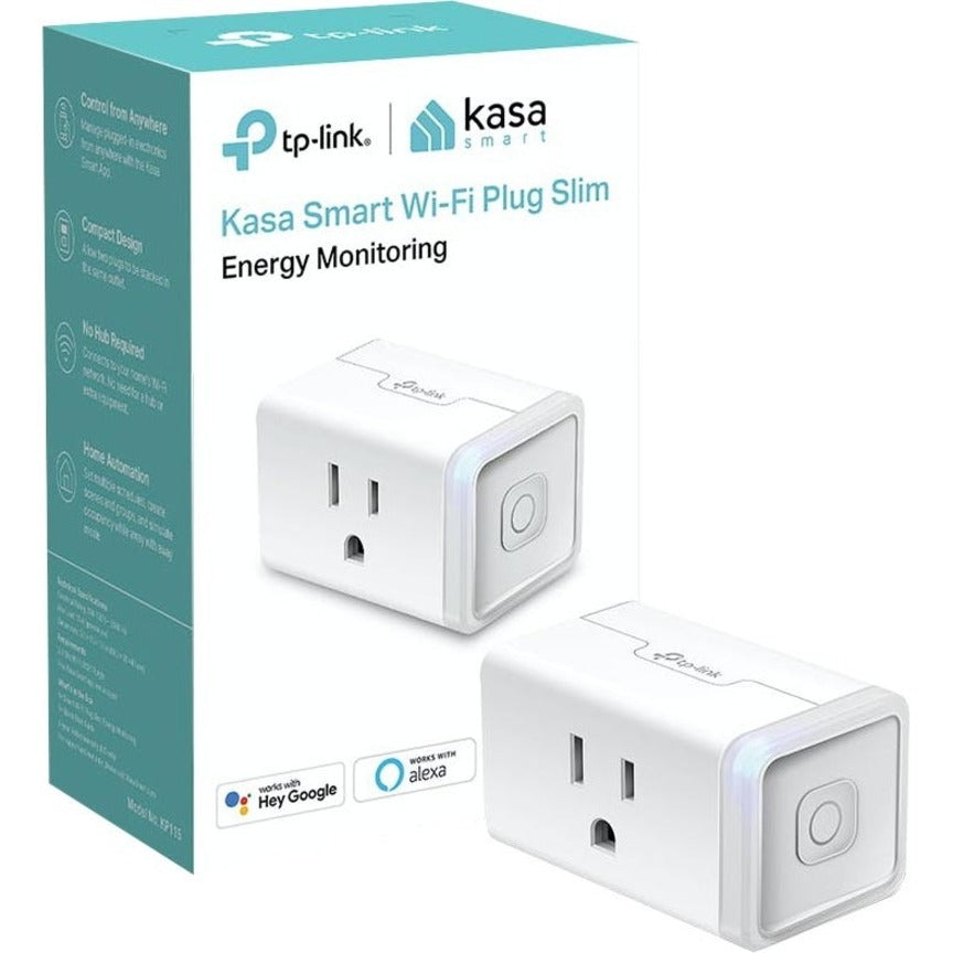 Kasa Smart WiFi Plug Slim with Energy Monitoring
