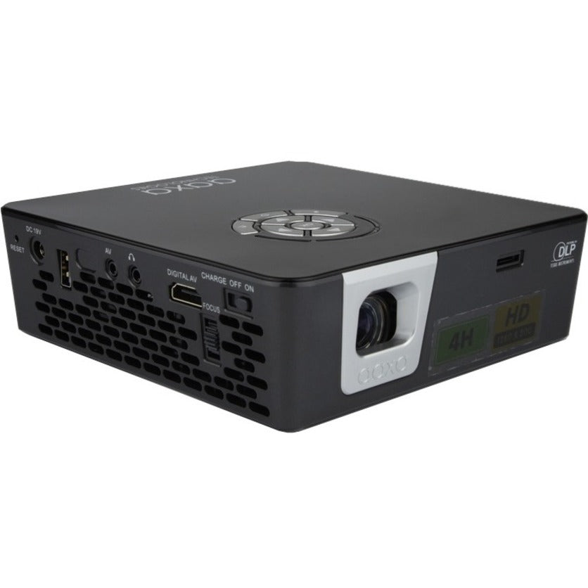 AAXA Technologies HP-P6X-01 DLP Projector - 16:9 - Black, Gray