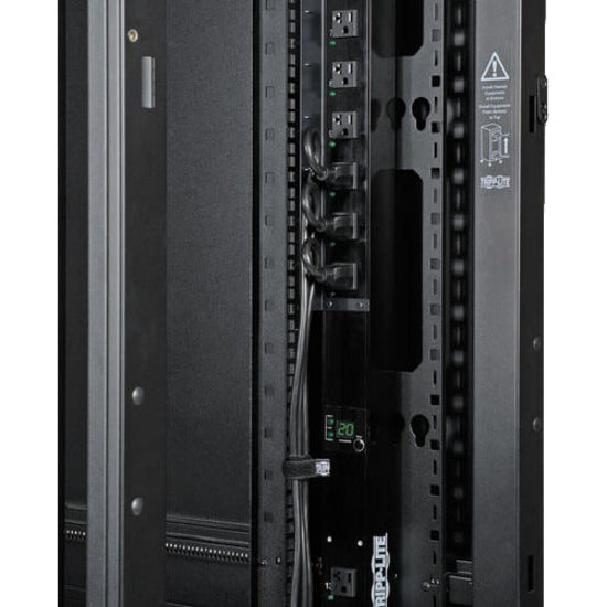 Tripp Lite 48U Rack Enclosure Server Cabinet Co-Location w/ Doors & Sides