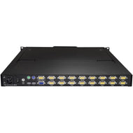 StarTech.com 16 Port Rackmount KVM Console w/ Cables - Integrated KVM Switch w/ 19