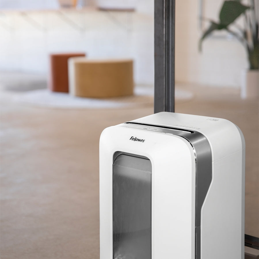 Fellowes Powershred® LX200 Micro-Cut Shredder (White)