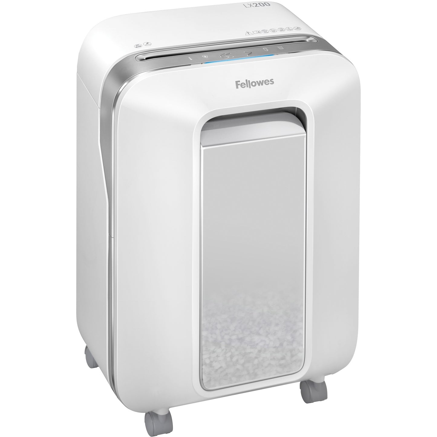 Fellowes Powershred® LX200 Micro-Cut Shredder (White)