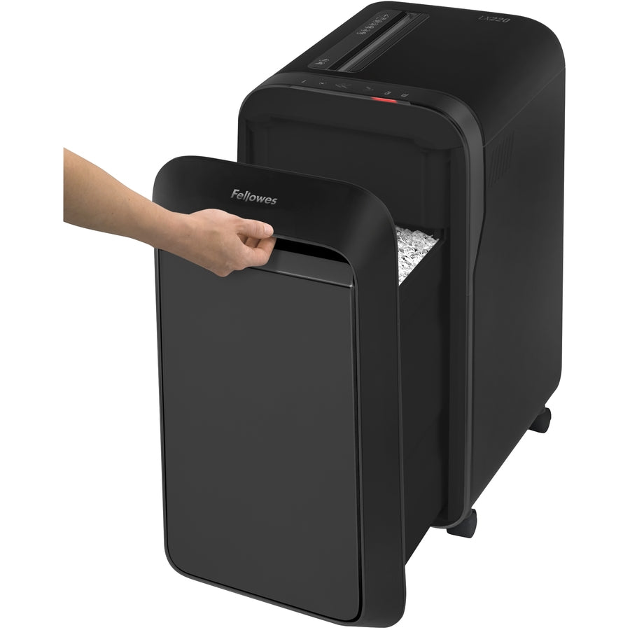 Fellowes Powershred® LX220 Micro-Cut Shredder (Black)