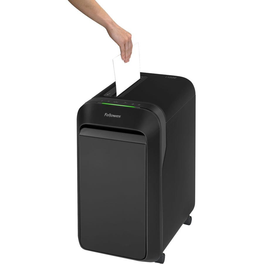 Fellowes Powershred® LX220 Micro-Cut Shredder (Black)