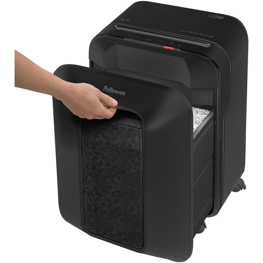 Fellowes Powershred® LX200 Micro-Cut Shredder (Black)