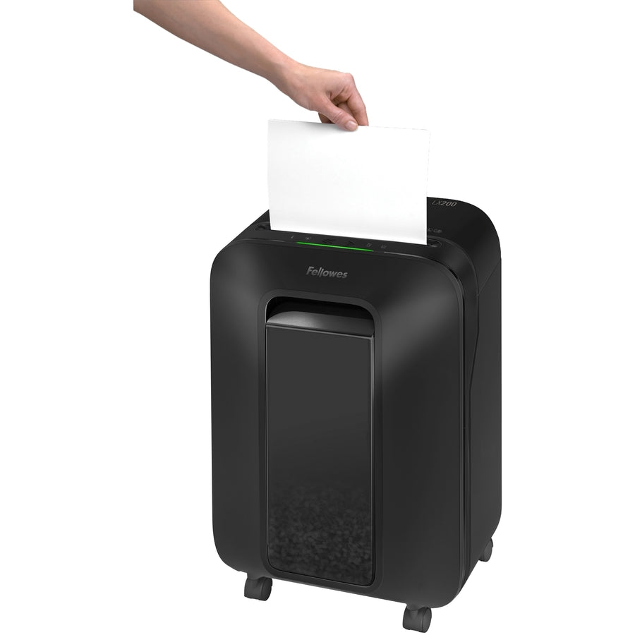 Fellowes Powershred® LX200 Micro-Cut Shredder (Black)
