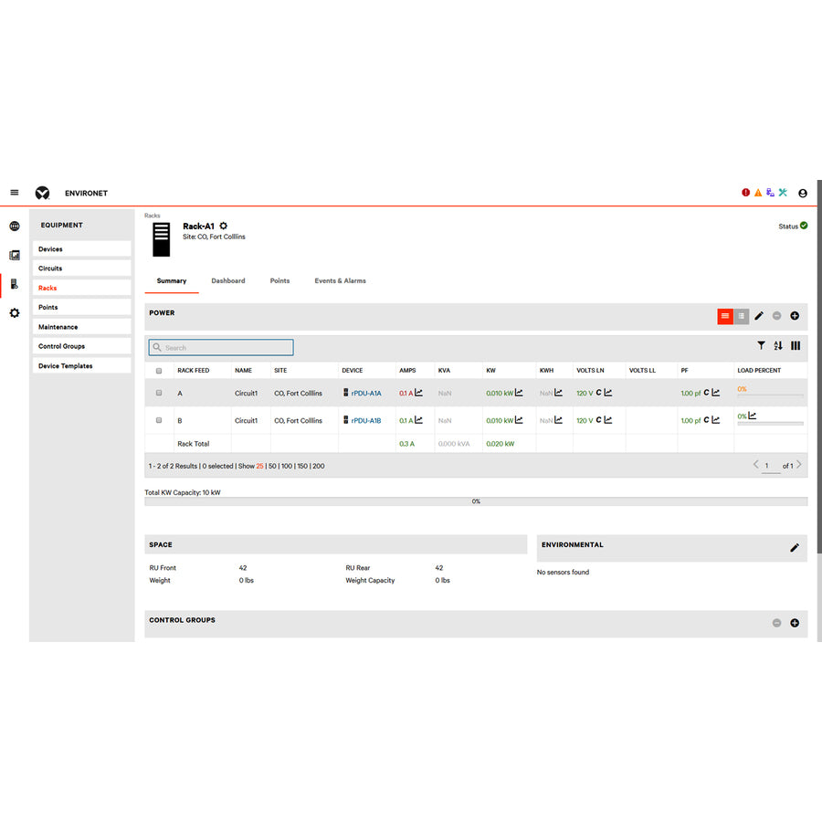 Vertiv Environet Alert Data Center Monitoring 200 Device License