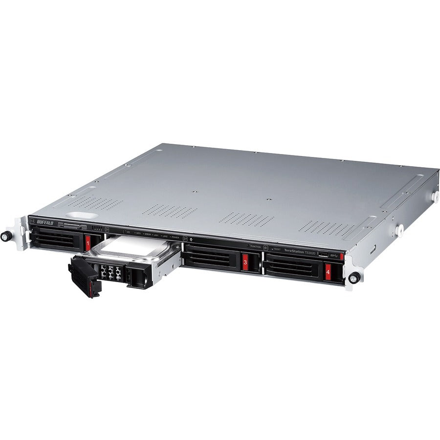 Buffalo TeraStation 3420RN Rackmount 16TB NAS Hard Drives Included (4 x 4TB, 4 Bay)