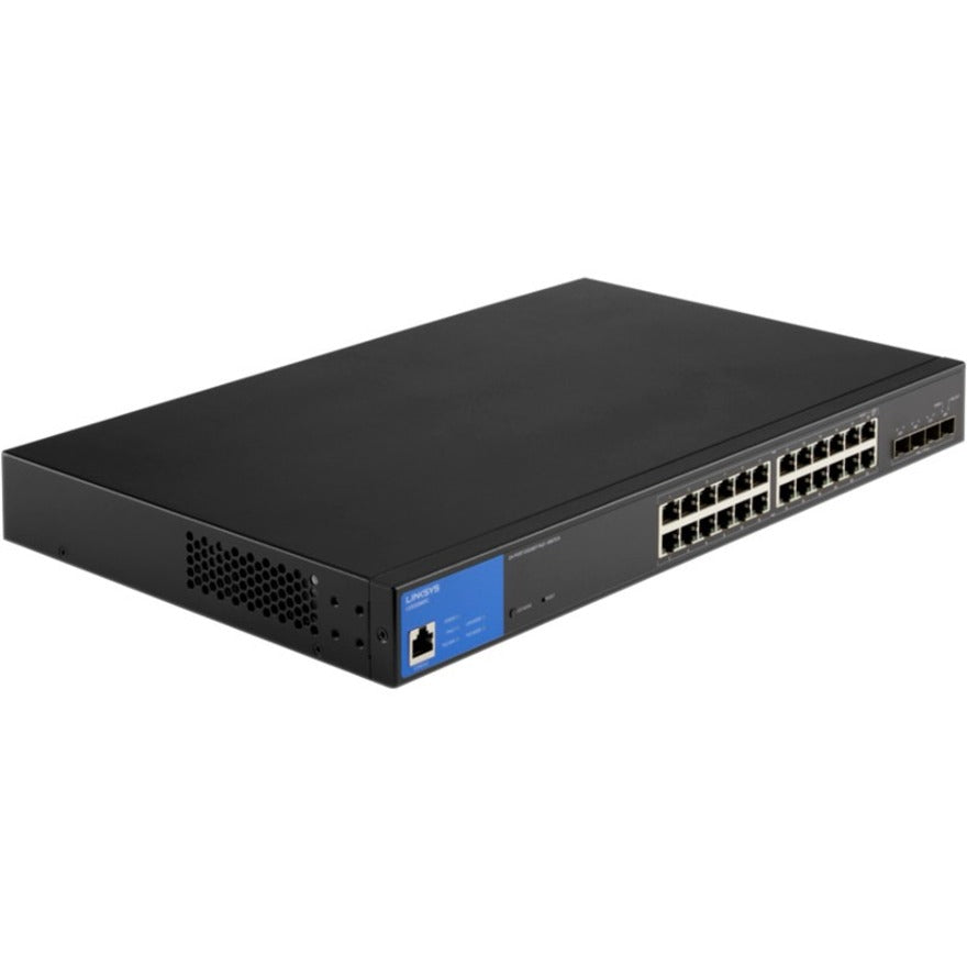 Linksys 24-Port Managed Gigabit PoE+ Switch