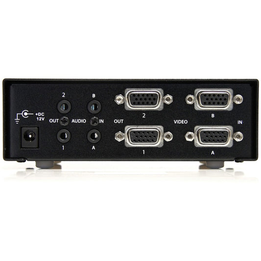 StarTech.com 2x2 VGA Matrix Video Switch Splitter with Audio