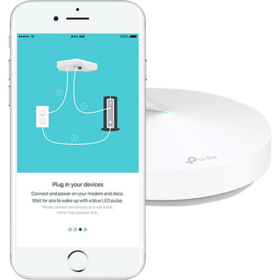 TP-Link Deco M5 Dual Band IEEE 802.11ac 1.27 Gbit/s Wireless Access Point
