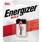 Energizer MAX Alkaline 9 Volt Batteries, 1 Pack