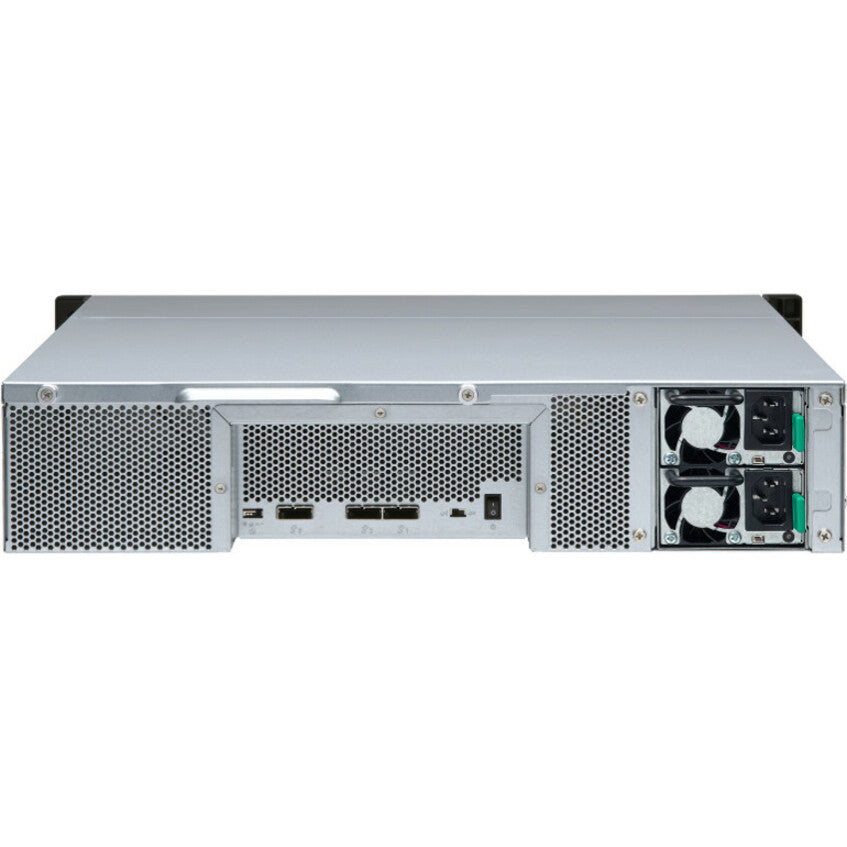 QNAP TL-R1200S-RP Drive Enclosure SATA/600 - Mini-SAS Host Interface - 2U Rack-mountable