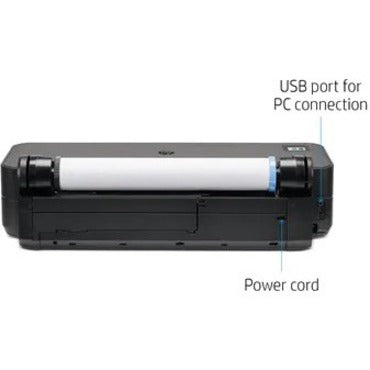 HP Designjet T200 T230 Inkjet Large Format Printer - 24" Print Width - Color