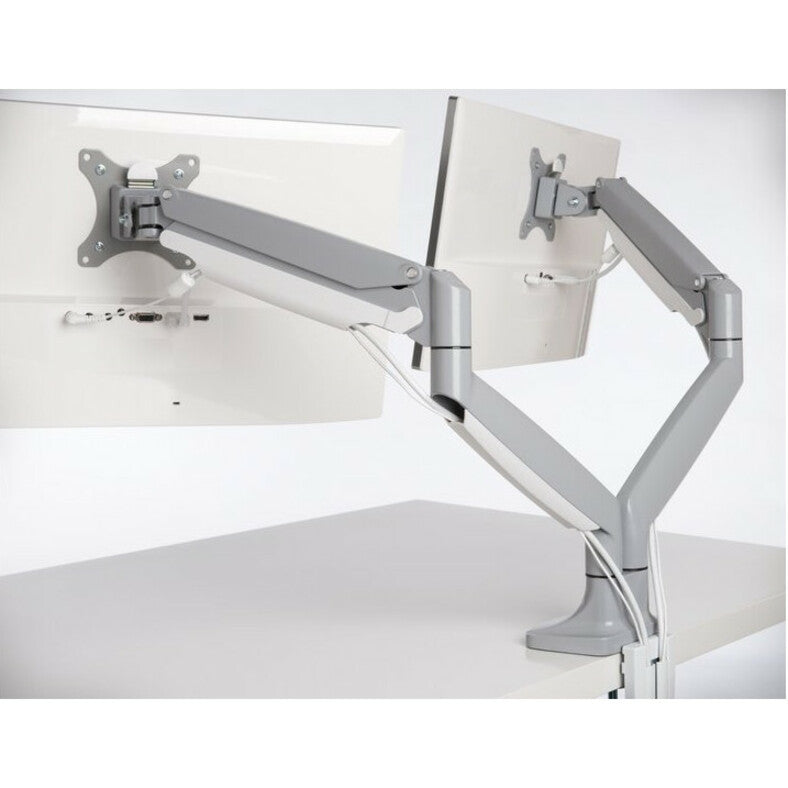 Kensington SmartFit Mounting Arm for Monitor - Silver Gray