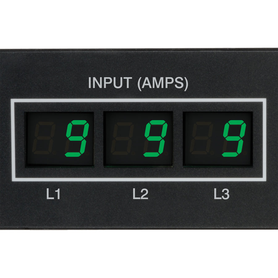 Tripp Lite PDU 3-Phase Metered 208/120V 5.7 Kw 36 C13; 6 C19; 6 5-15/20R 0U