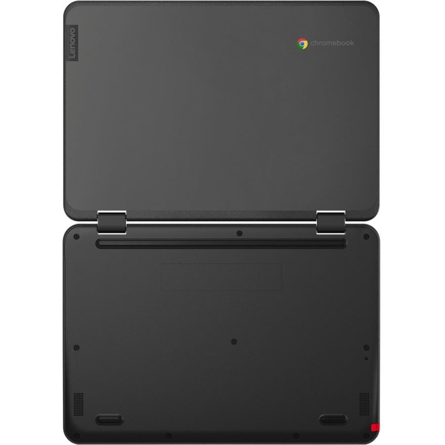 Lenovo 500e Chromebook Gen 3 82JB0001US 11.6" Touchscreen Convertible 2 in 1 Chromebook - HD - 1366 x 768 - Intel Celeron N5100 Quad-core (4 Core) 1.10 GHz - 4 GB RAM - 32 GB Flash Memory - Gray