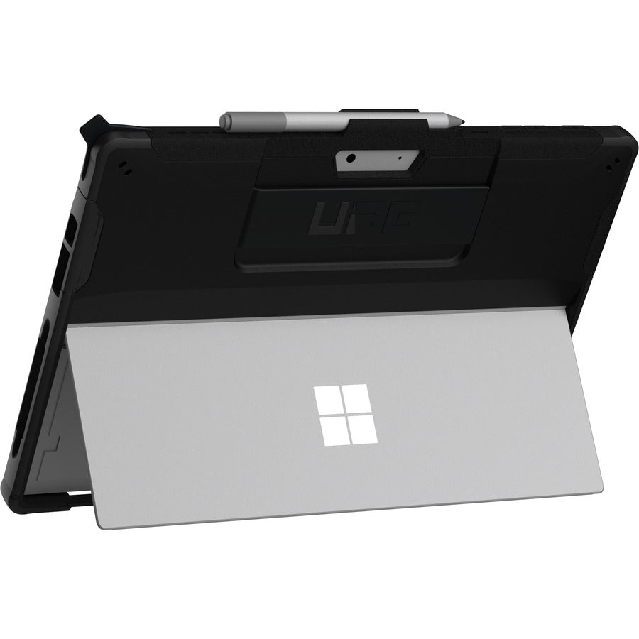 Urban Armor Gear Scout Rugged Carrying Case Microsoft Surface Pro 7, Surface Pro 4, Surface Pro, Surface Pro 6, Surface Pro 7+ Tablet - Black