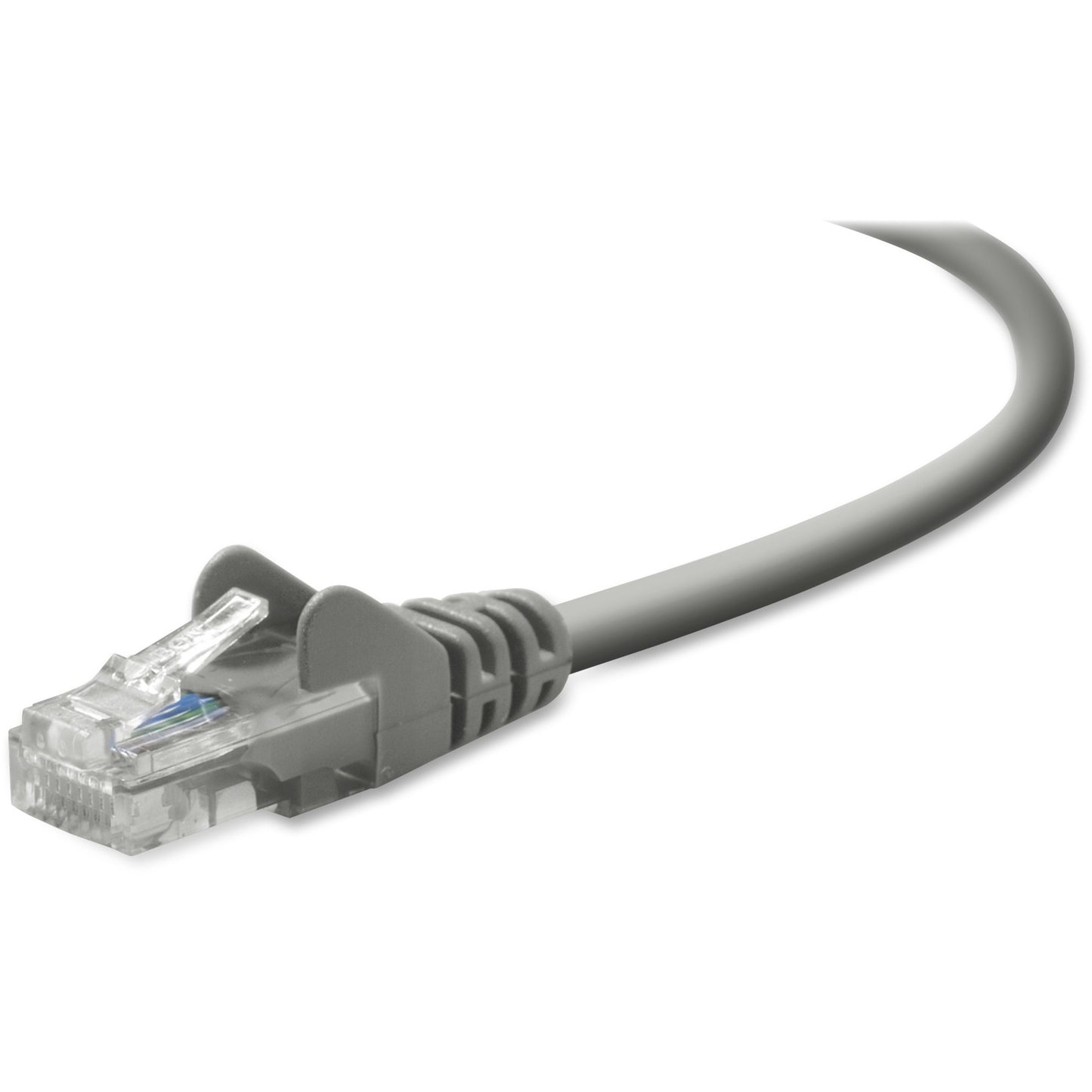 Belkin RJ45 CAT-5e Snagless Ethernet Patch Cable, 3 ft - High-Speed Network Connection