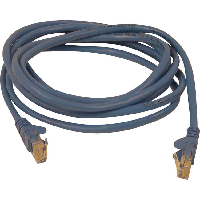 Belkin Cat5e Snagless Ethernet Patch Cable, 10 ft - Fast and Reliable Network Connection