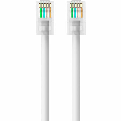 Belkin Cat5e Patch Cable 10 ft White for High-Speed Network Connections