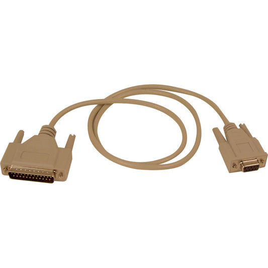 Belkin Pro Series Modem Serial Cable F2L088-25 - 25 ft RS-232 Serial Data Connection