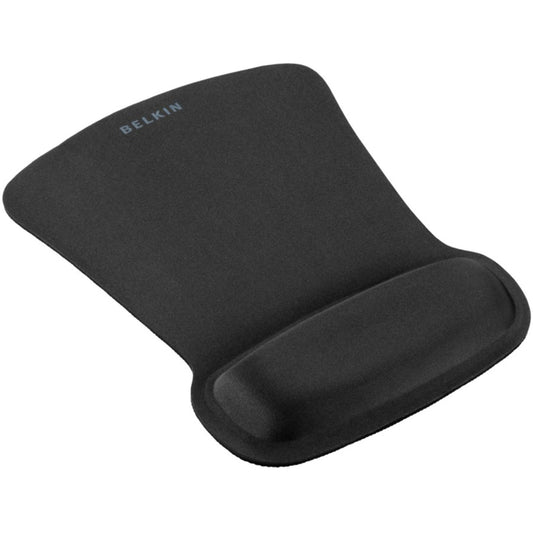 Belkin WaveRest Gel Mouse Pad, Black – Ergonomic Support for Comfortable Data Input