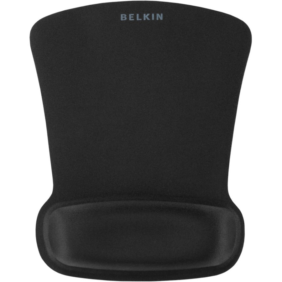 Belkin WaveRest Gel Mouse Pad, Black – Ergonomic Support for Comfortable Data Input