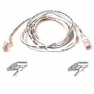 Belkin Cat5e Patch Cable - 15 ft RJ-45 Ethernet Network Cable for Reliable LAN Connectivity