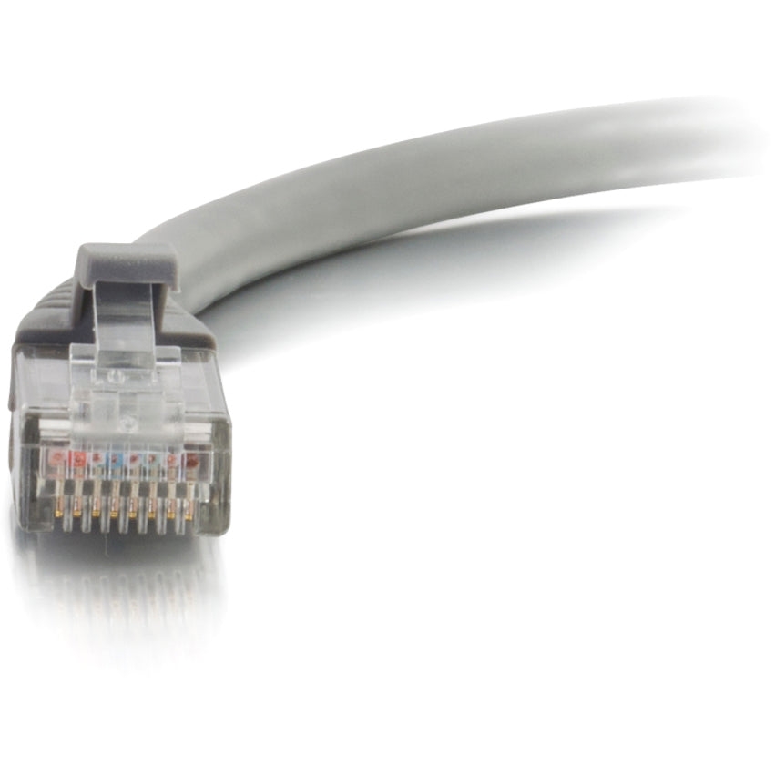 Legrand Group C2G 10ft Cat6 Unshielded Ethernet Patch Cable - Gray, RJ-45 M/M