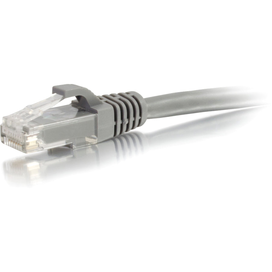Legrand Group C2G 10ft Cat6 Unshielded Ethernet Patch Cable - Gray, RJ-45 M/M