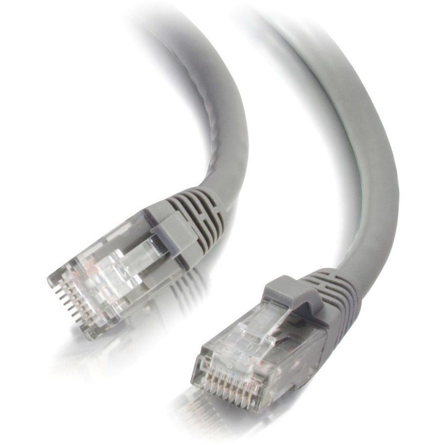 Legrand Group C2G 10ft Cat6 Unshielded Ethernet Patch Cable - Gray, RJ-45 M/M