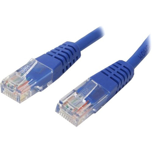 StarTech.com 3 ft Blue Molded Cat5e UTP Patch Cable with Power-over-Ethernet Support