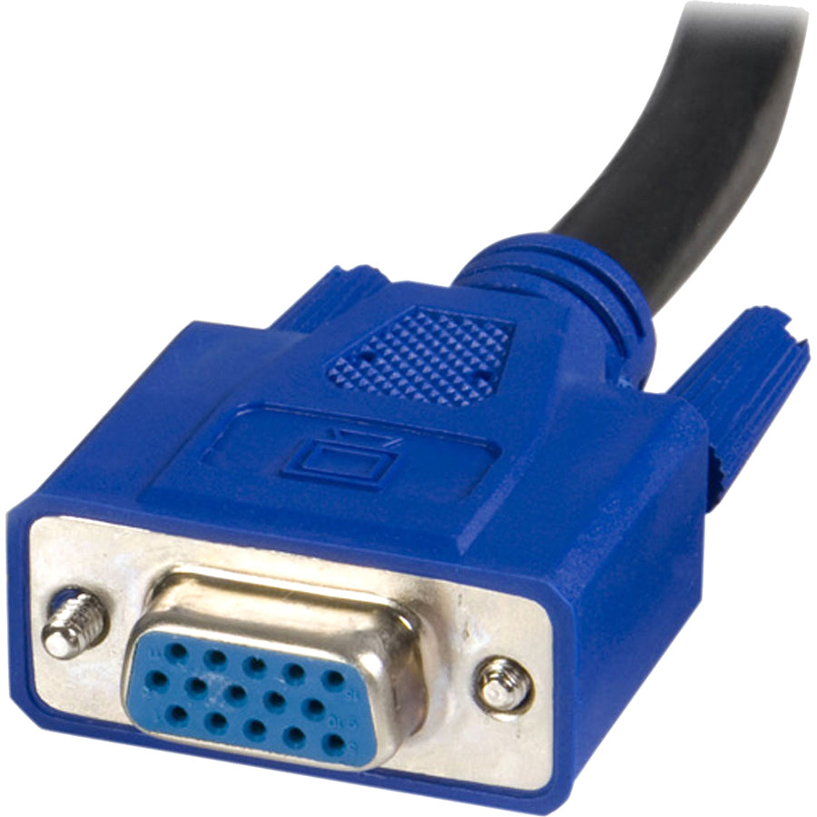 StarTech.com SVUSB2N16 6 ft USB and VGA KVM Cable for Crystal Clear Video