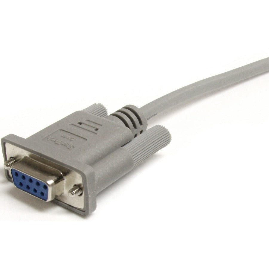 StarTech.com MXT100 Null-Modem Serial Cable - 6 ft DB9 Male to Female Extension Cable for Monitors and Data Transfer