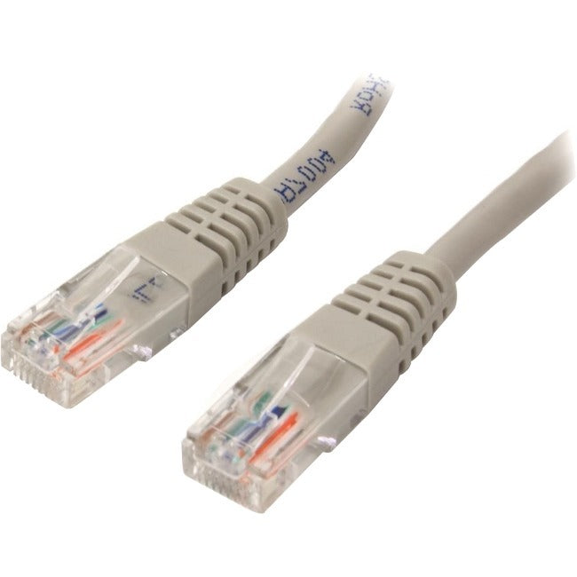 StarTech.com 3 ft Gray Molded Cat5e UTP Patch Cable with Power-over-Ethernet Support