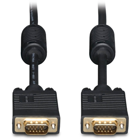 Eaton Tripp Lite Series VGA High-Resolution RGB Coaxial Cable (HD15 M/M), 6 ft