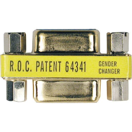 Eaton Tripp Lite Series Compact Gold DB9 F/F Gender Changer – Serial Data Transfer Adapter