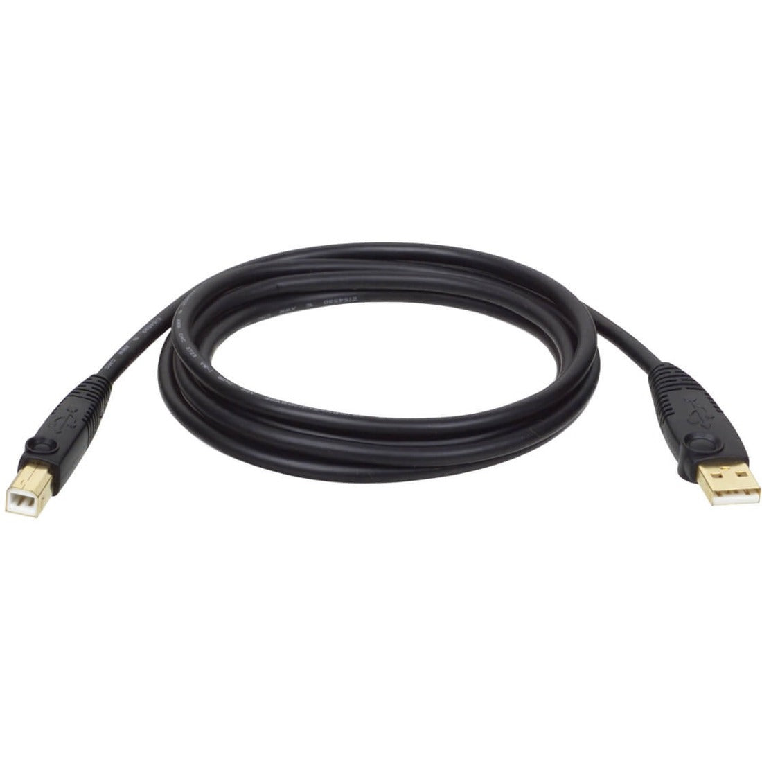 Eaton Tripp Lite Series USB 2.0 A to B Cable (M/M), 6 ft – High-Speed Data Transfer with Gold-Plated Connectors